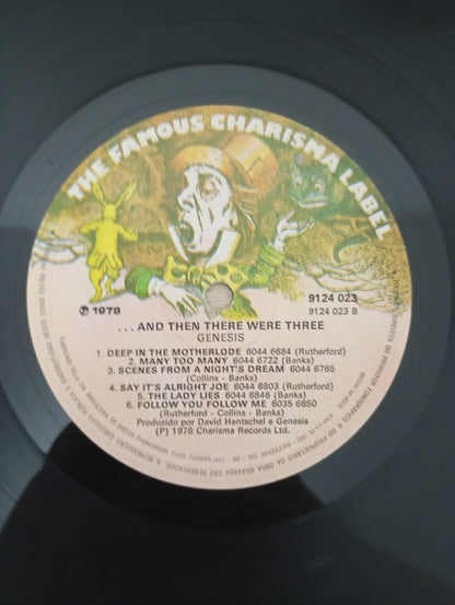 Lp Vinil Genesis ...And Then There Were Three... Capa Dupla