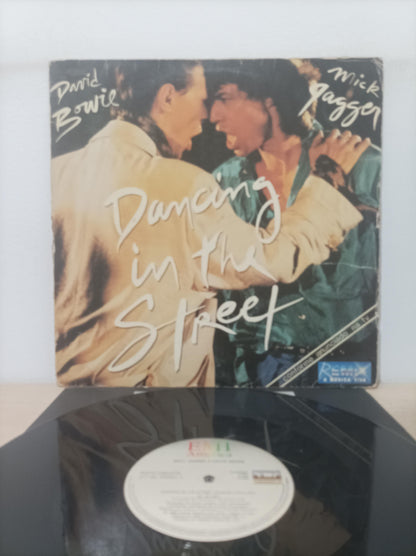 Lp Vinil David Bowie Dancing In The Street Com Encarte