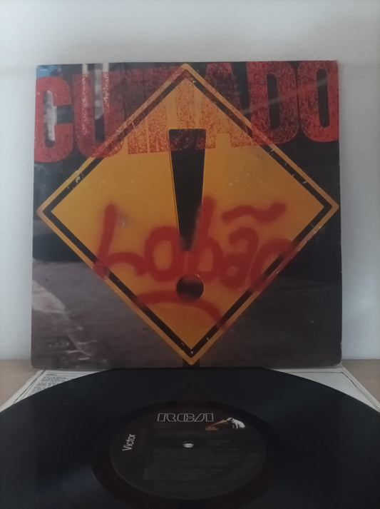 Lp Vinil Lobão Cuidado Com Encarte