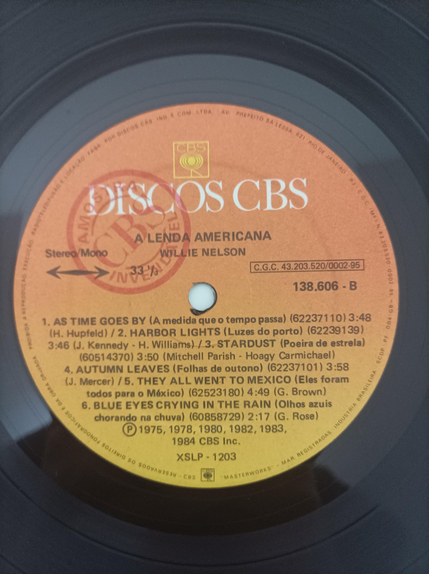 Lp Vinil Willie Nelson A Lenda Americana Com Encarte