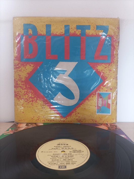 Disco Vinil 3 Blitz Com Encarte A