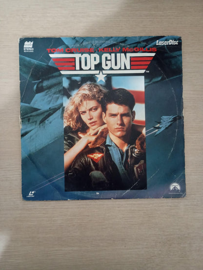 LD LaserDisc Top Gun Soundtrack Importado