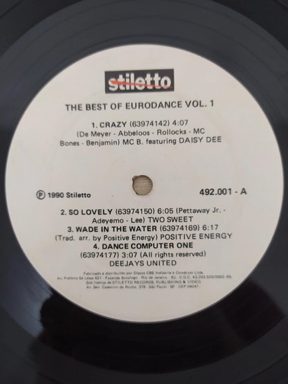 Lp Vinil Stiletto The Best of Eurodance Vol. 1