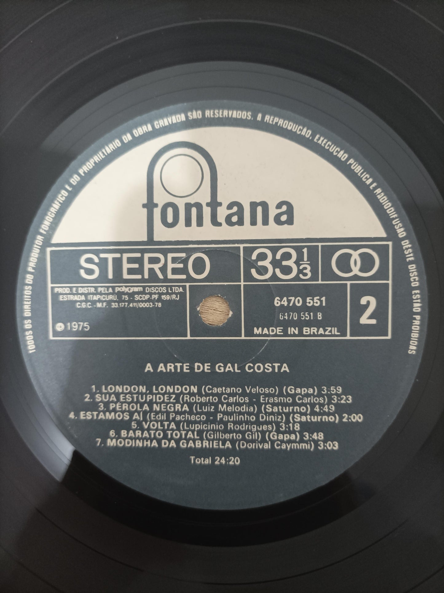 Lp Vinil Gal Costa A arte de Duplo
