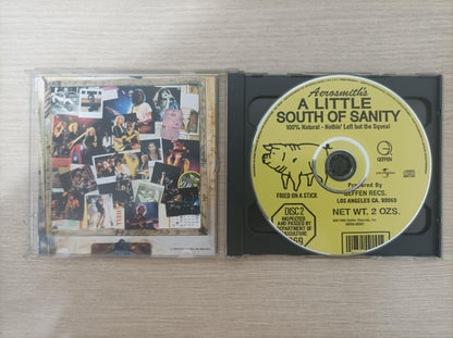 CD Aerosmith A Little South Of Sanity Duplo