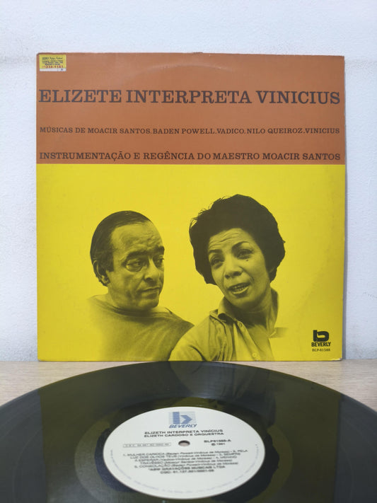 Lp Vinil Elizeth Cardoso Interpreta Vinicius