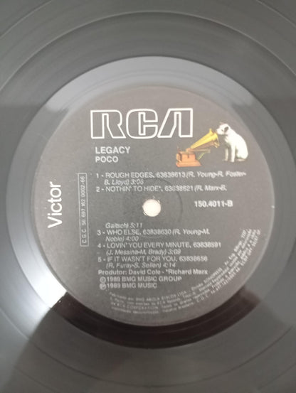 Lp Vinil Poco Legacy Com Encarte