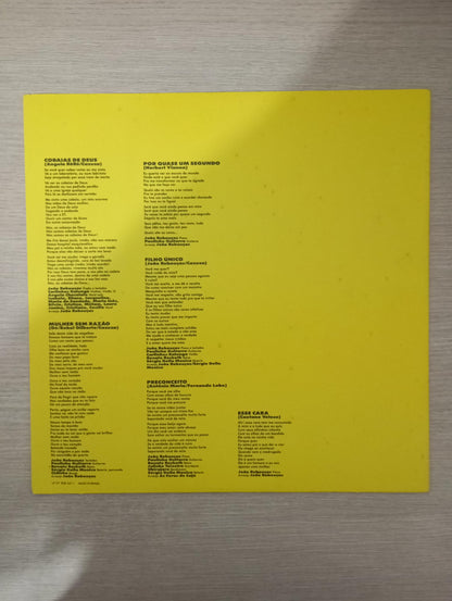 Lp Vinil Cazuza Burguesia Duplo Com Encartes