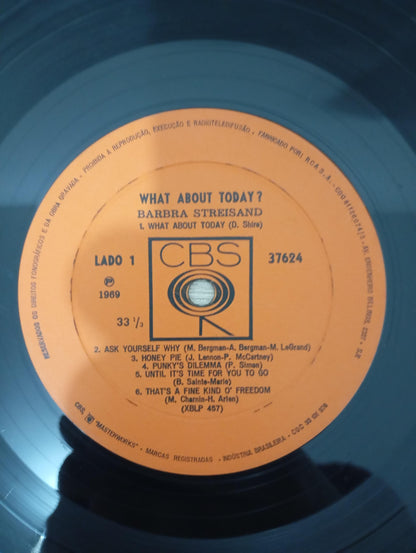 Lp Vinil Barbra Streisand What About Today?