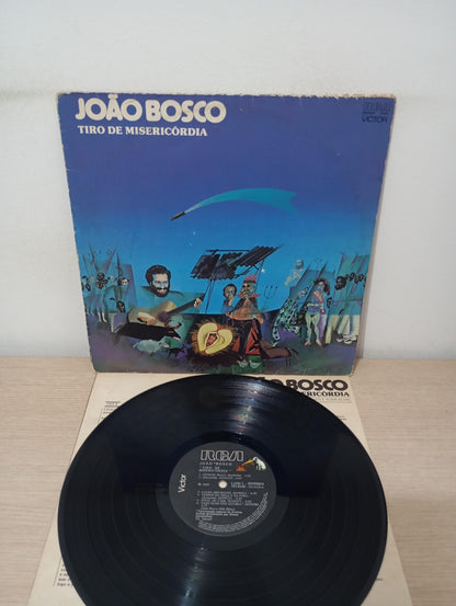 Disco Vinil Tiro De Misericórdia João Bosco Com Encarte A