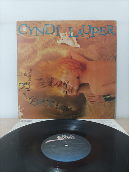 Lp Vinil Cyndi Lauper True Colors Com Encarte
