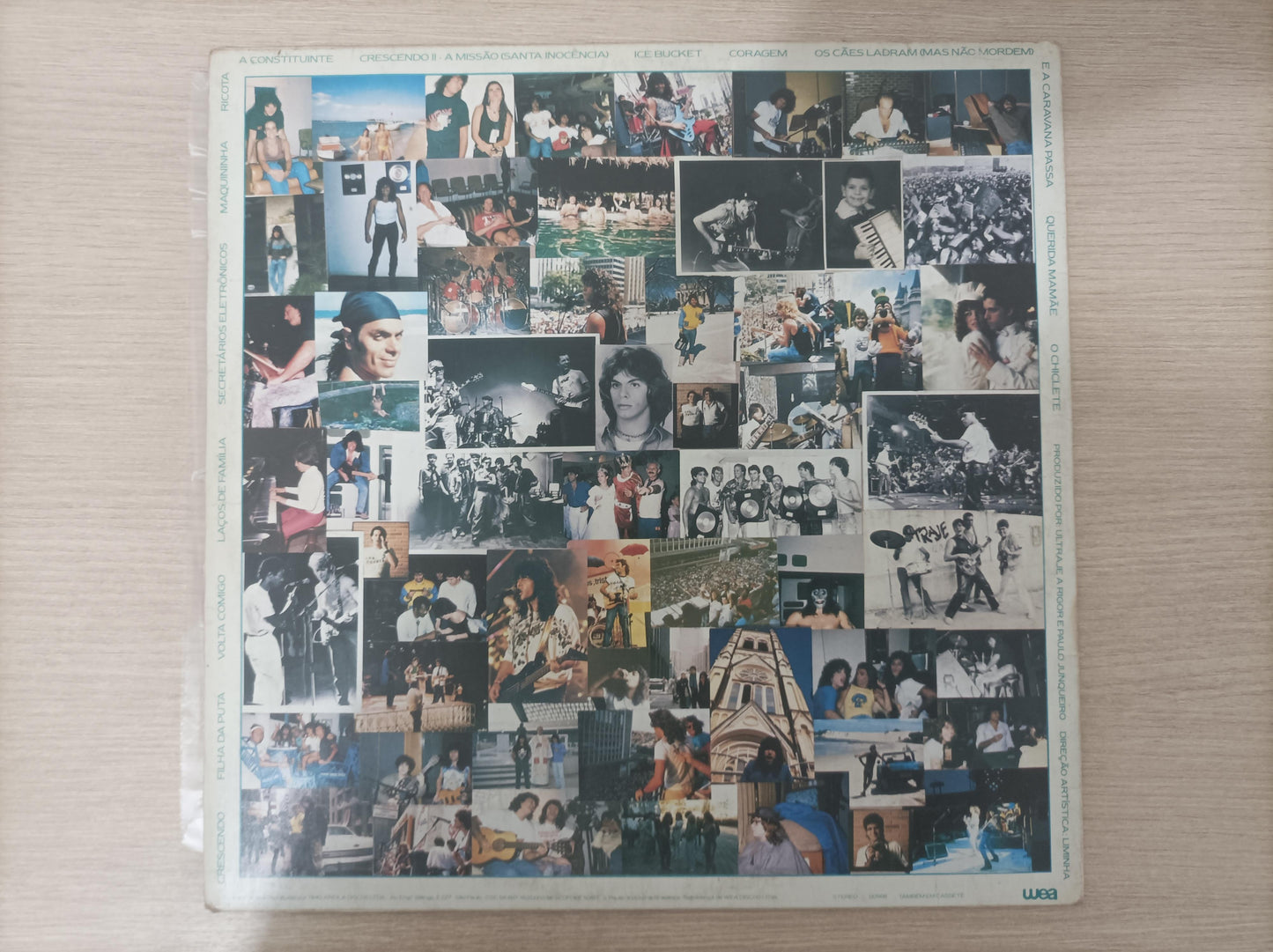 Lp Vinil Ultraje A Rigor Crescendo Com Encarte