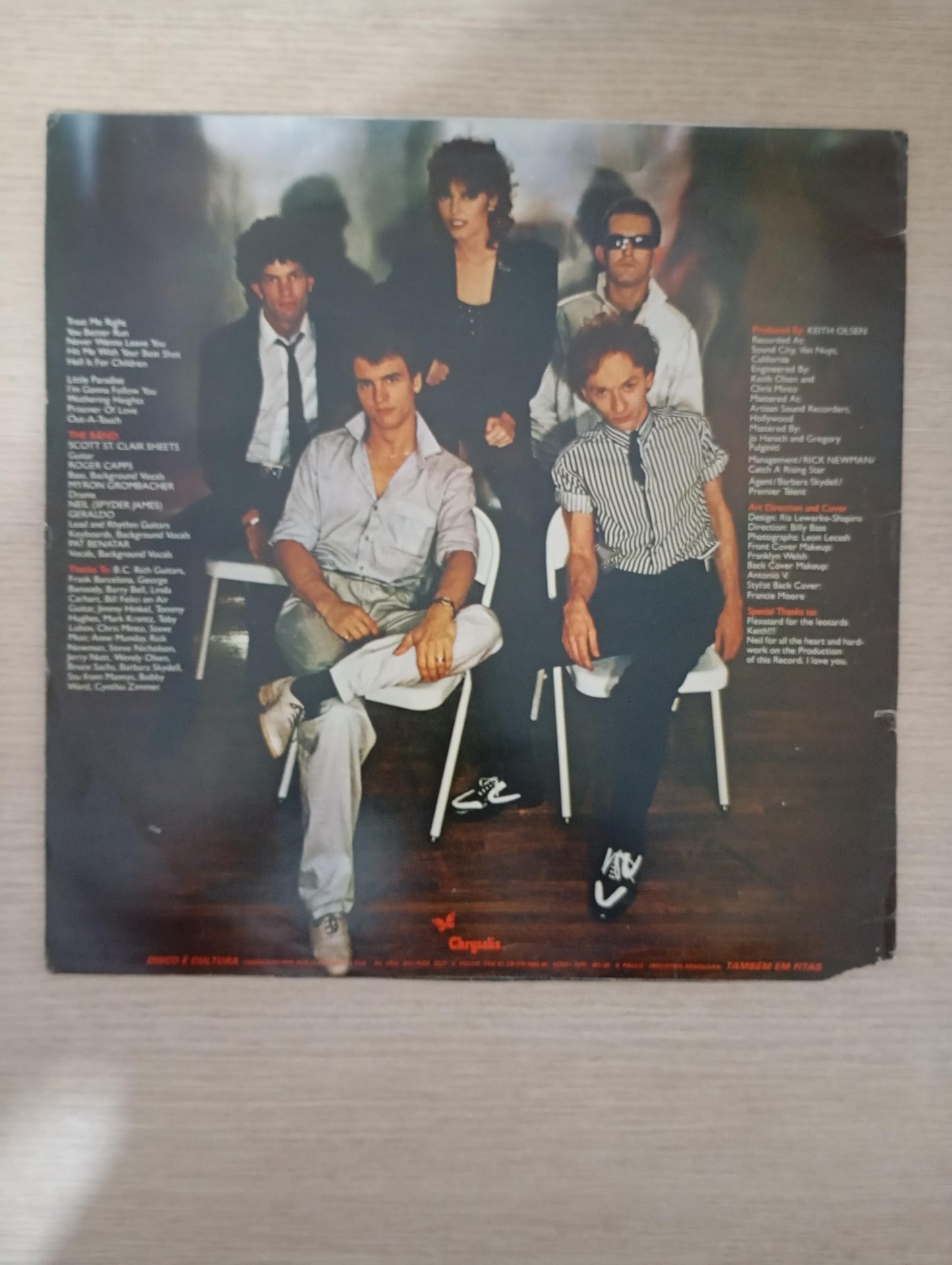 Lp Vinil Pat Benatar Crimes Of Passion