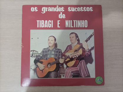 Lp Vinil Tibagi E Niltinho Os Grandes Sucessos de