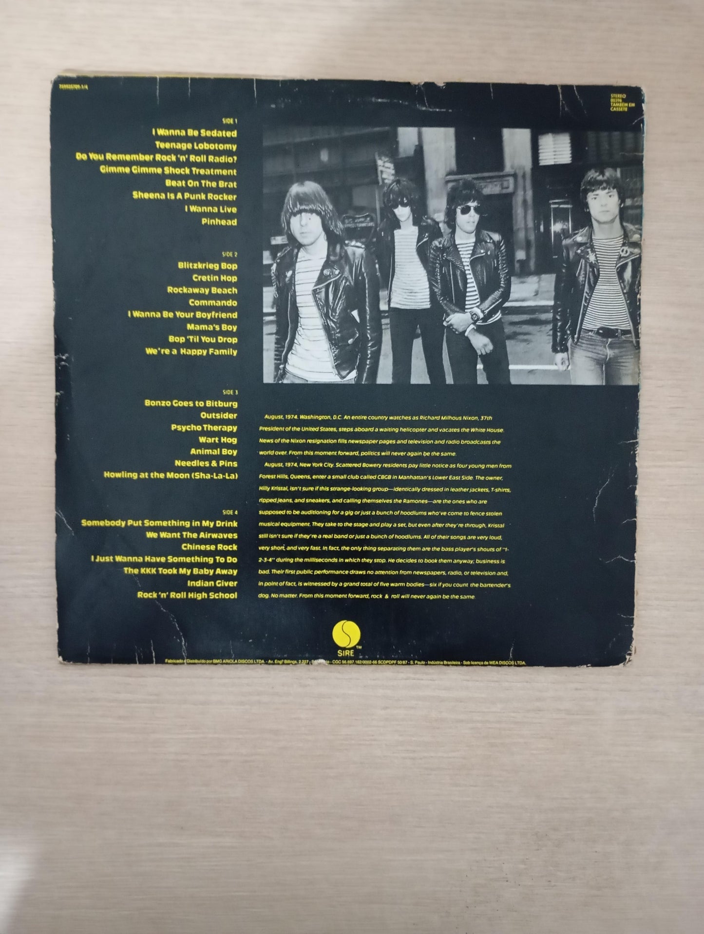 Lp Vinil Ramones Ramones Mania Duplo