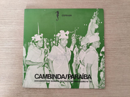 Compacto Vinil Cambinda / Paraíba Folclore Brasileiro 26 A