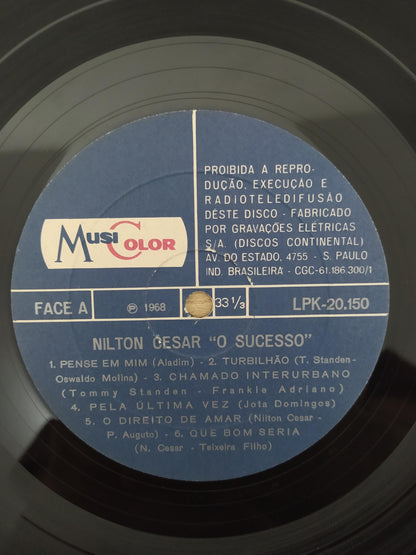 Lp Vinil Nilton Cesar O Sucesso