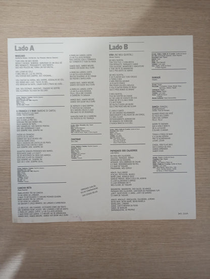 Lp Vinil Papete 1987 Com Encarte