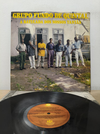 Lp Vinil Fundo de Quintal Batucada Nossos Tantãs Com Encarte