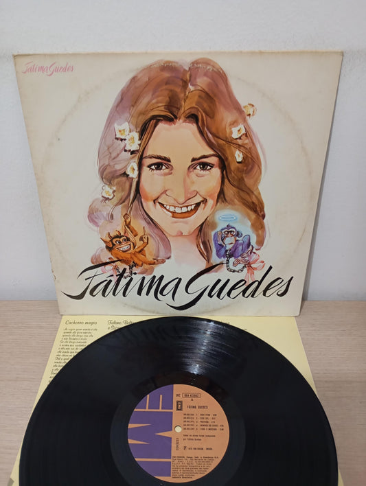 Lp Vinil Fátima Guedes 1979 Com Encarte