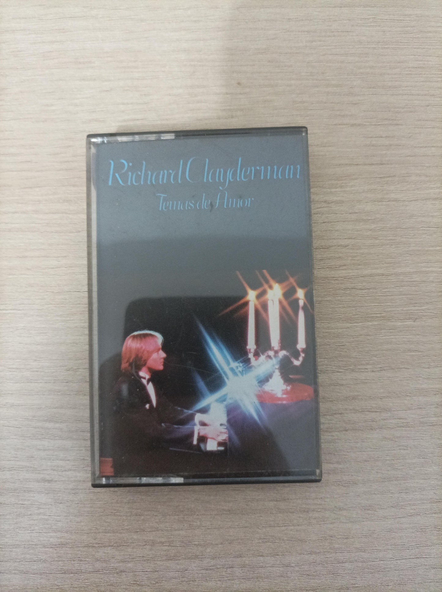 Fita K7 Cassete Richard Clayderman Temas De Amor