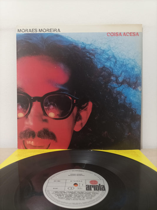 Lp Vinil Moraes Moreira Coisa Acesa Capa Dupla Com Encarte