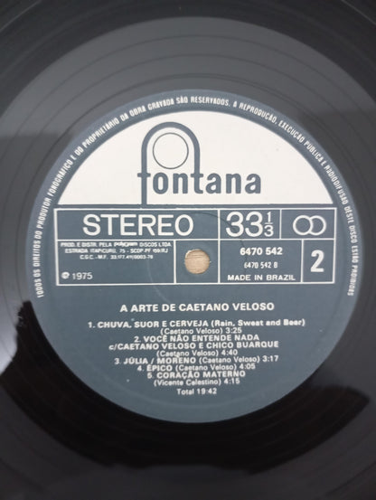 Lp Vinil Caetano Veloso A Arte De Caetano Veloso Duplo