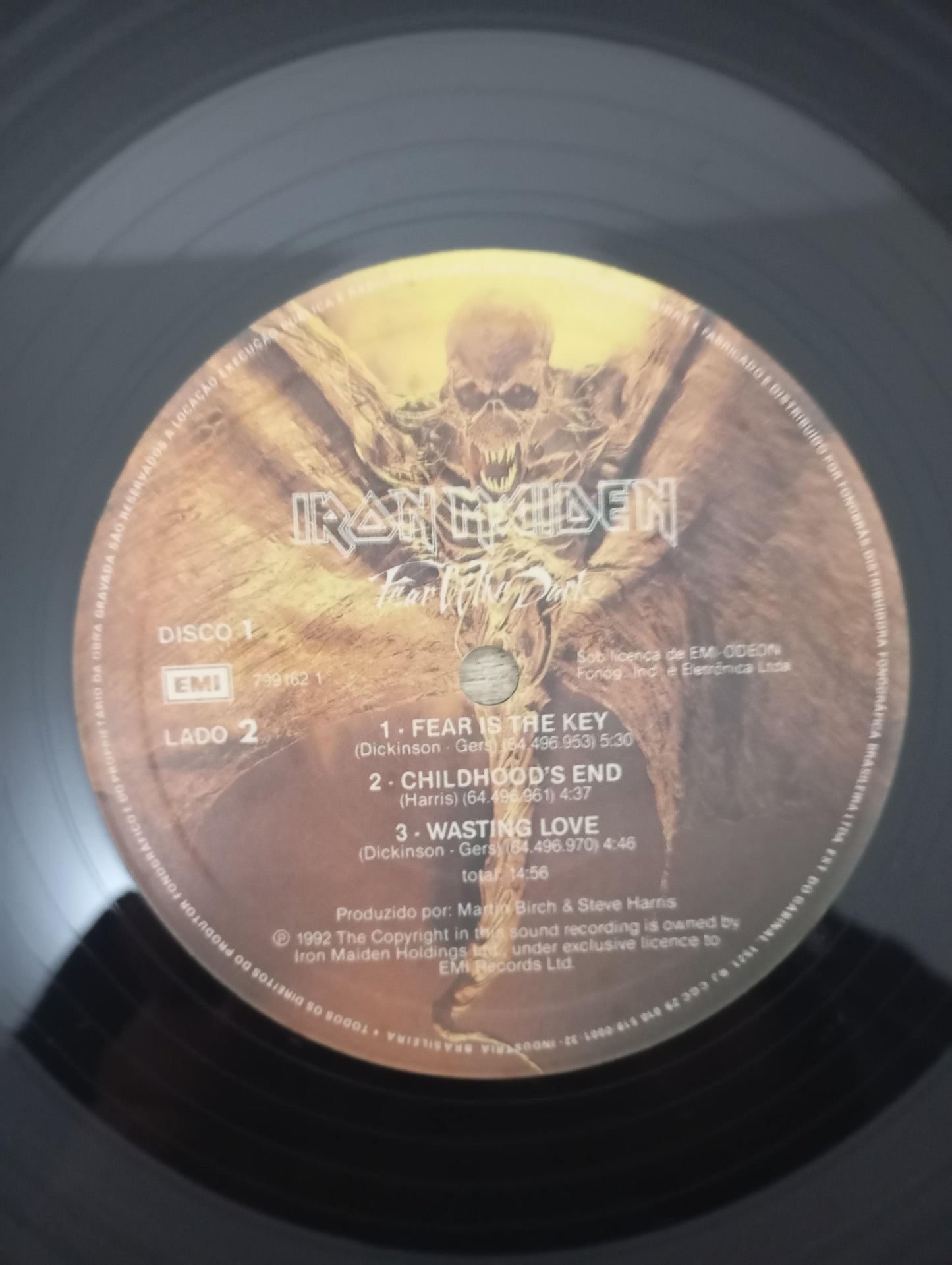Lp Vinil Iron Maiden Fear Of The Dark Duplo
