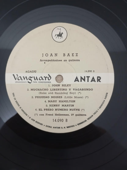 Lp Vinil Joan Baez 1960 Importado Uruguai