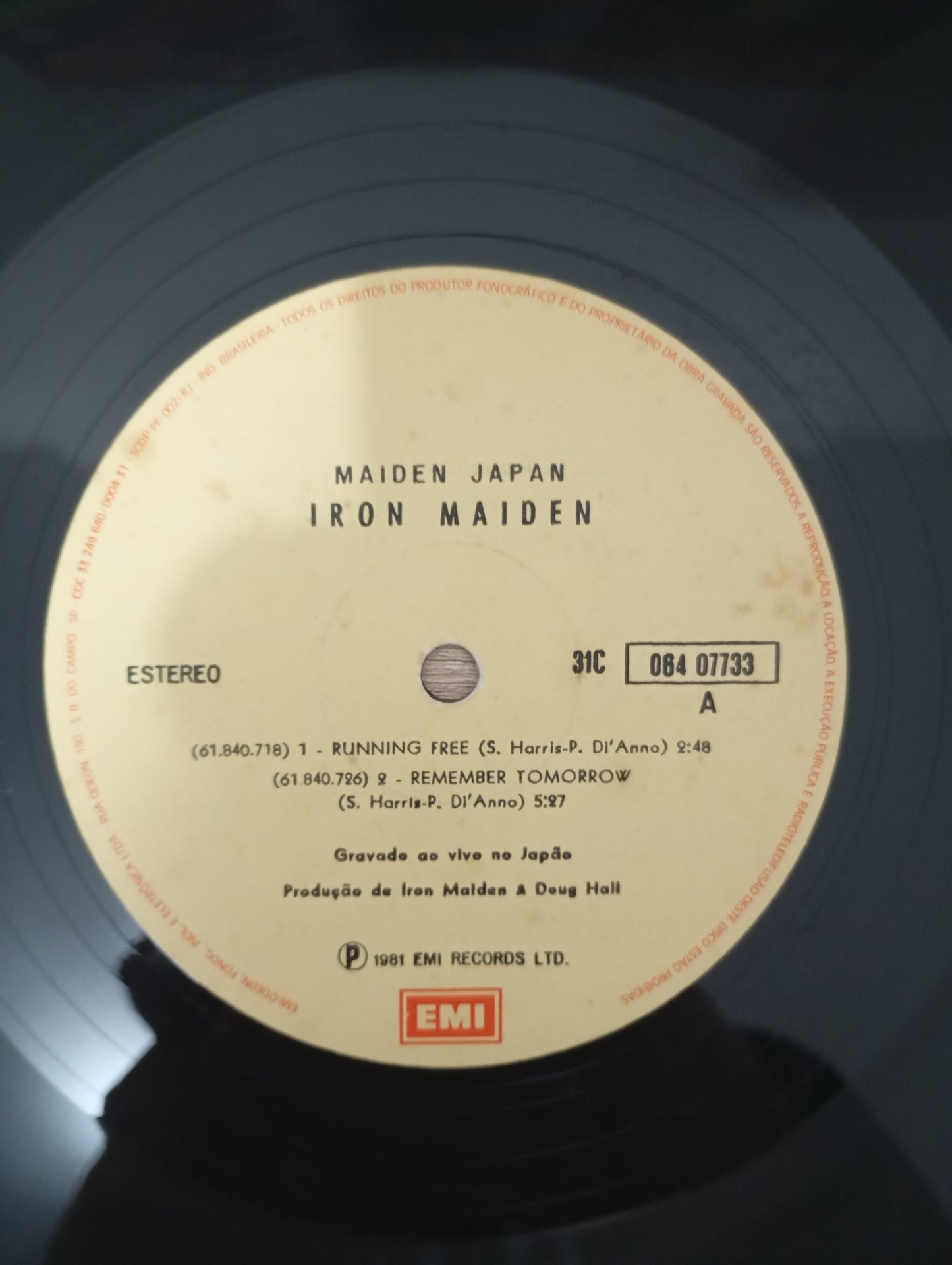 Lp Vinil Iron Maiden Maiden Japan