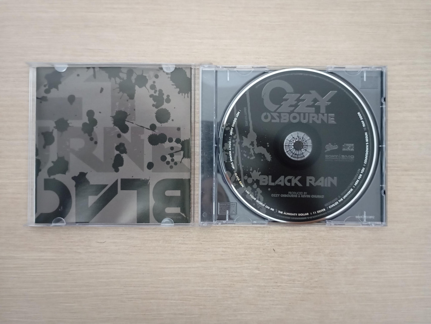 CD Ozzy Osbourne Black Rain