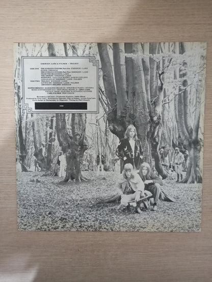 Disco Vinil Trilogy Emerson, Lake & Palmer Com Encarte A