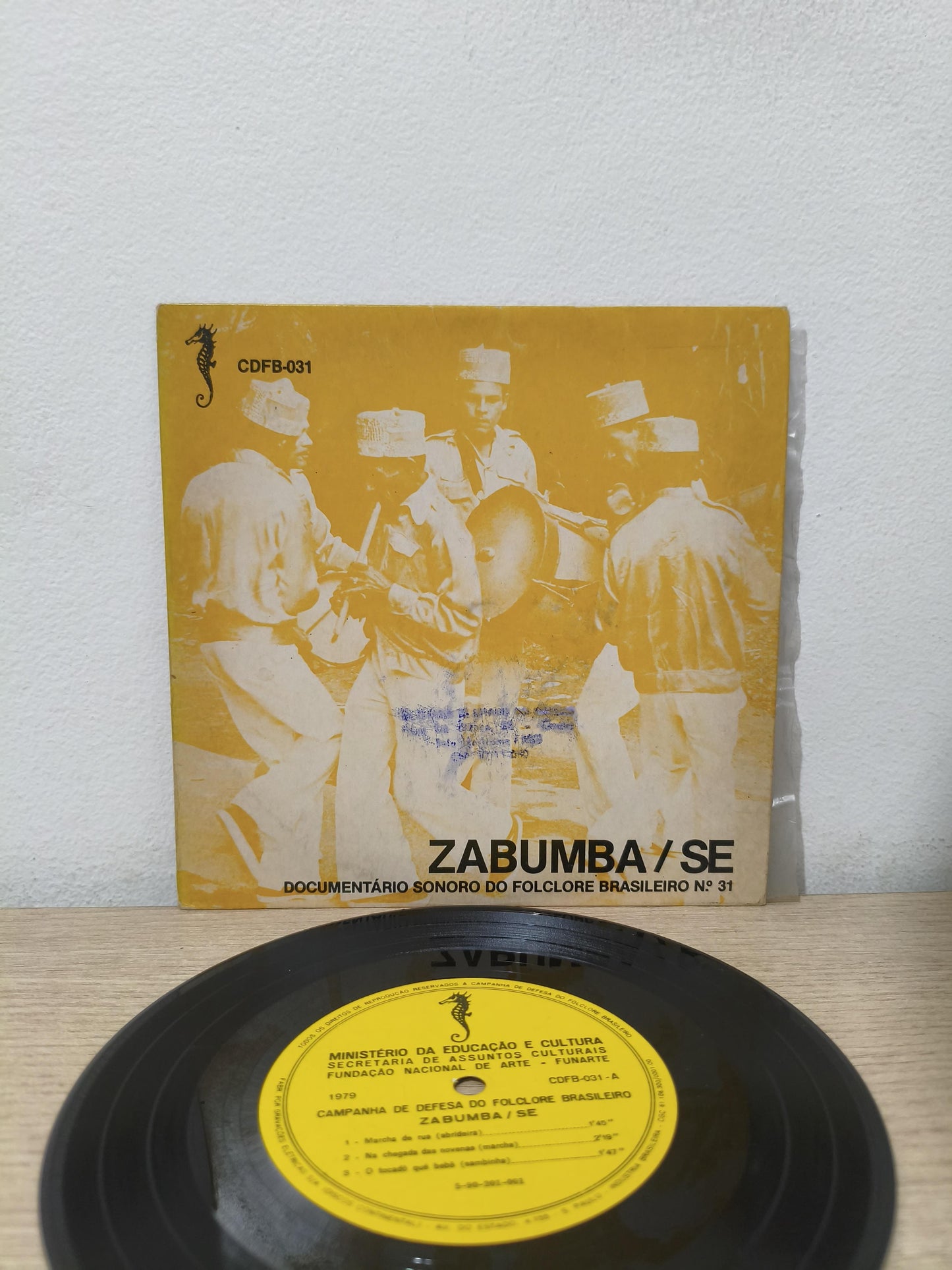 Compacto Vinil Folclore Brasileiro 31 Zabumba / SE