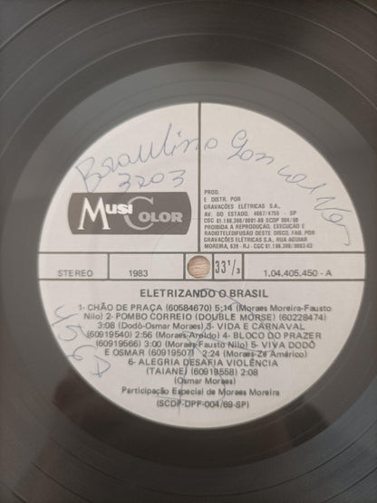 Lp Vinil Armandinho Dodô & Osmar Eletrizando O Brasil