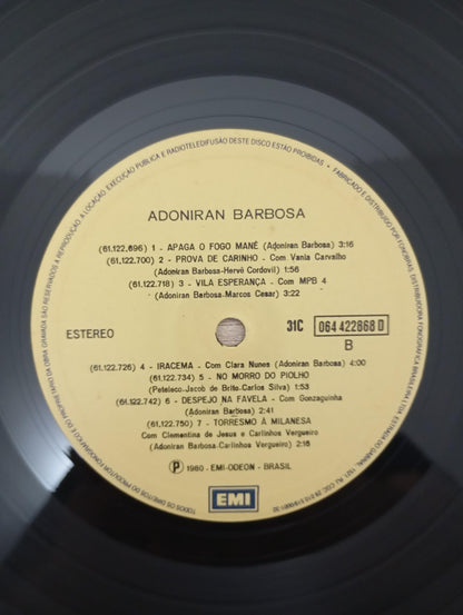 Lp Vinil Adoniran Barbosa 1980
