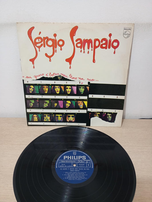Lp Vinil Sérgio Sampaio Eu Quero É Botar Meu Bloco Na Rua 1973