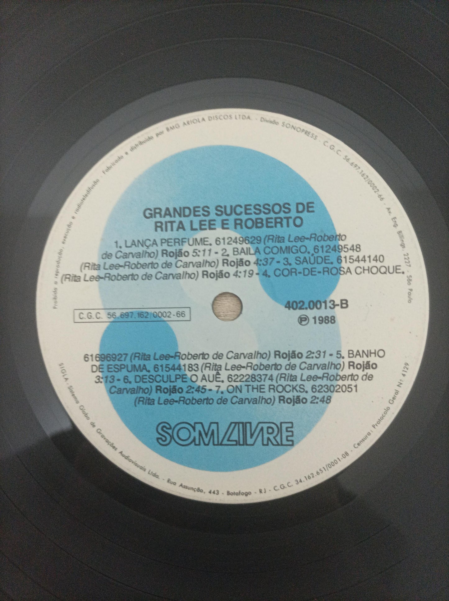 Lp Vinil Rita Lee & Roberto Grandes Sucessos de