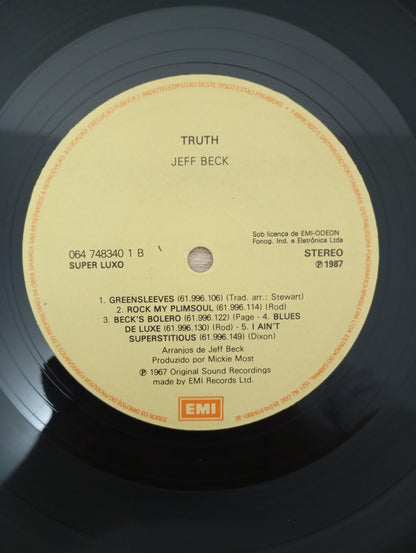 Lp Vinil Jeff Beck Truth