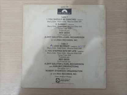 Compacto Vinil Bee Gees You Should Be Dancing