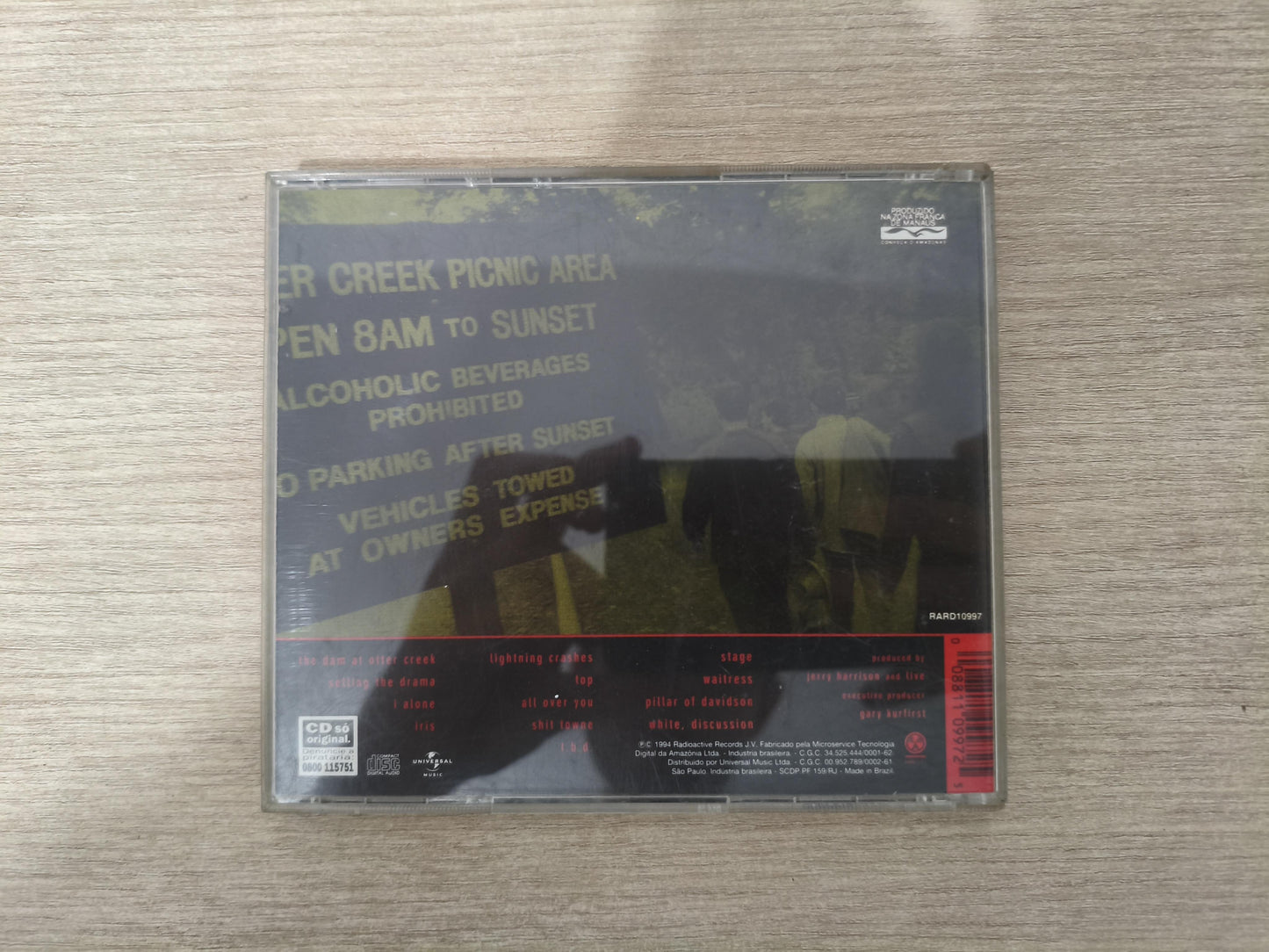 CD Live Throwing Copper