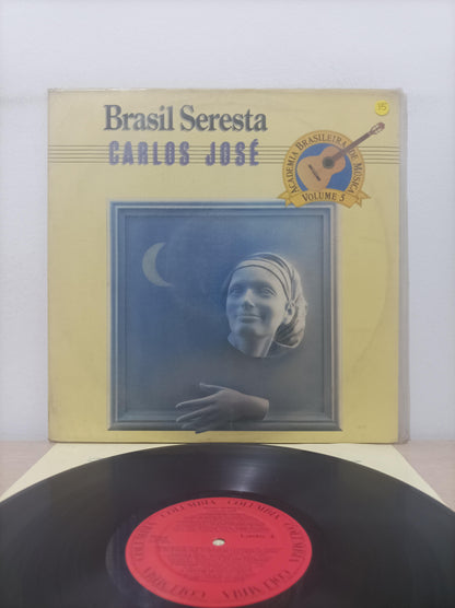 Lp Vinil Carlos José Brasil Seresta Com Encarte