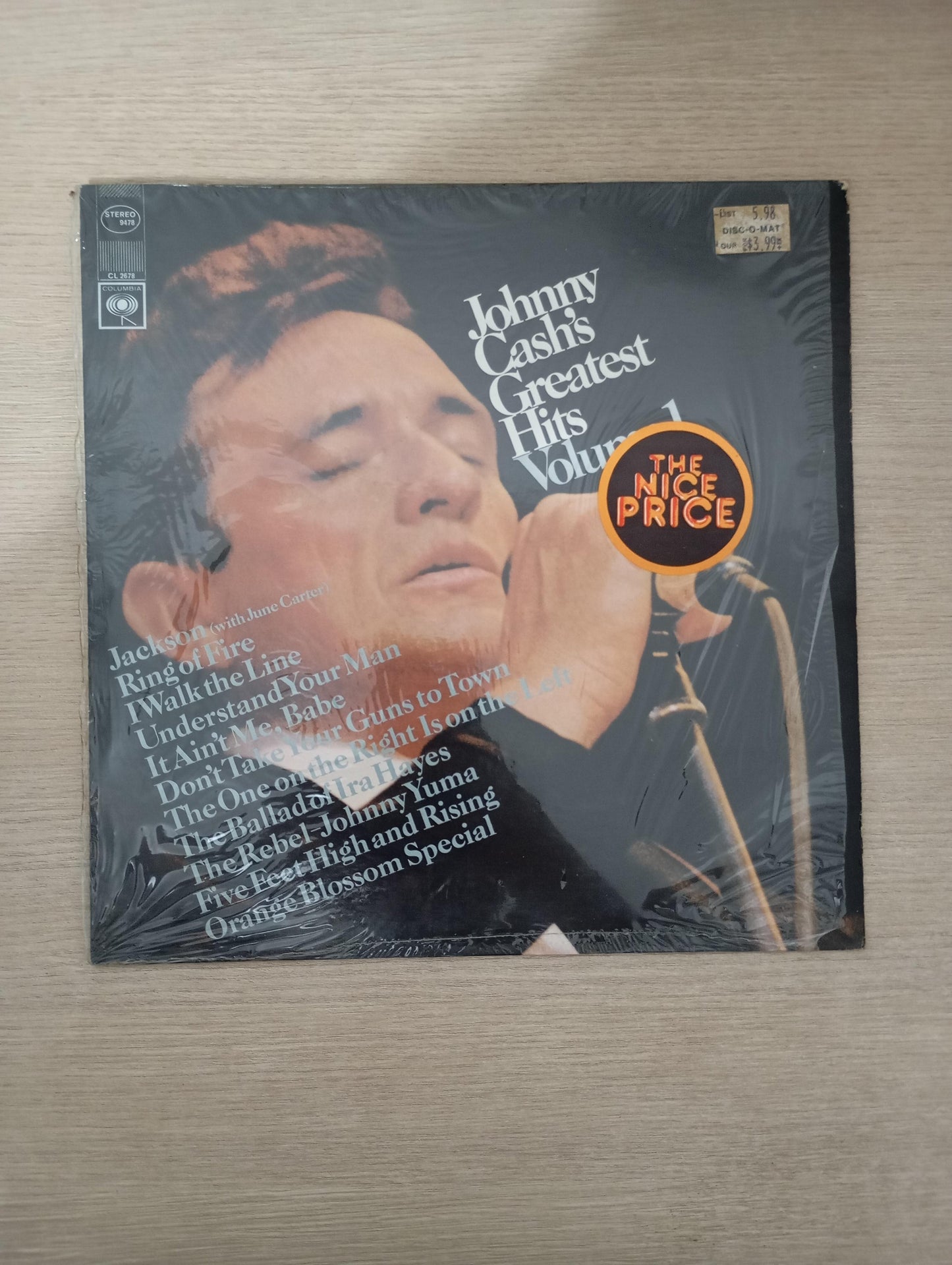 Lp Vinil Johnny Cash Greatest Hits Volume 1 Importado