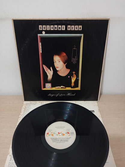 Lp Vinil Suzanne Vega Days Of Open Hand Com Encarte