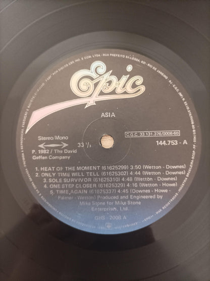 Lp Vinil Asia 1982