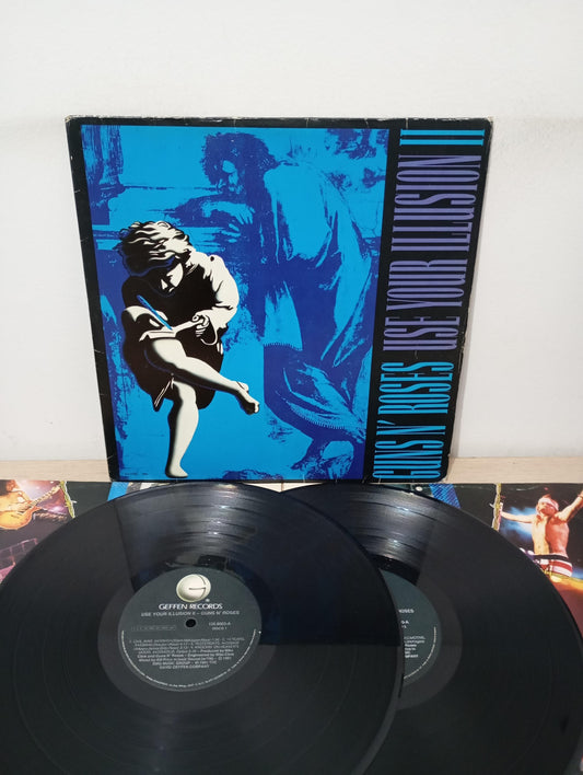 Lp Vinil Guns N' Roses Use Your Illusion II Duplo C Encartes