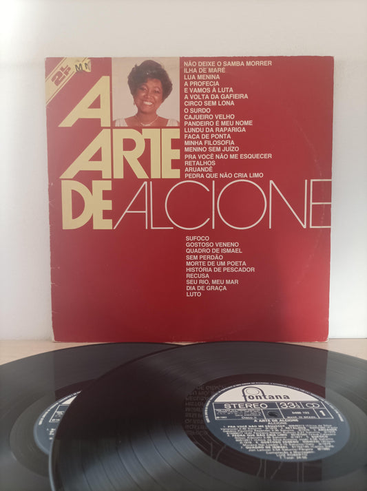 Lp Vinil Alcione A Arte de Duplo