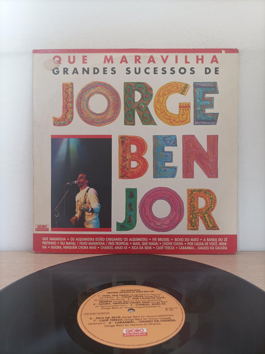 Lp Vinil Jorge Ben Que Maravilha (Grandes Sucessos de)