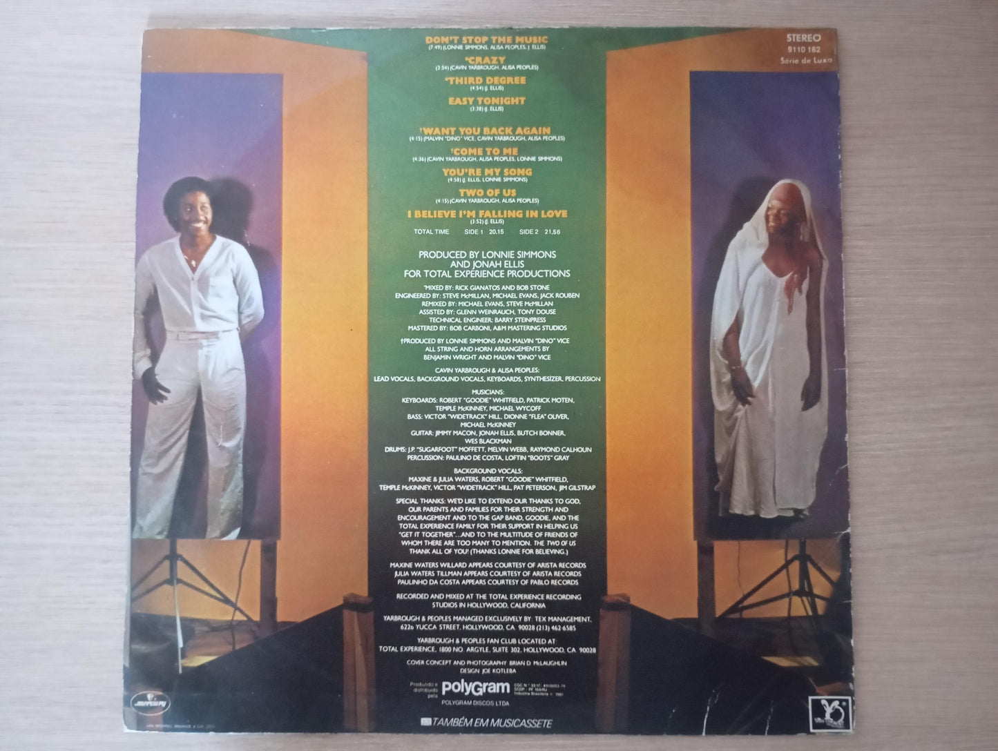 Lp Vinil Yarbrough & Peoples The Two Of Us