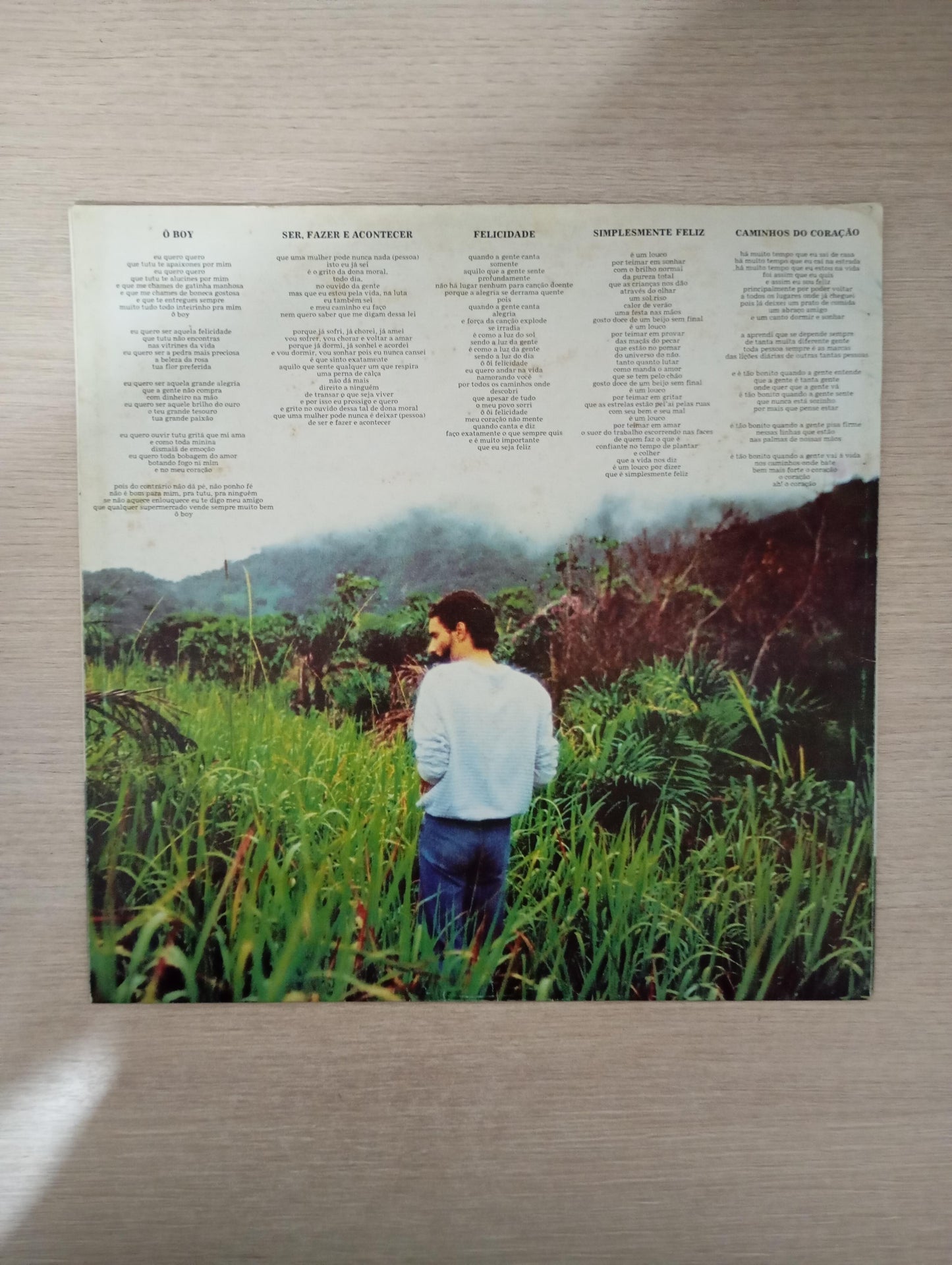 Lp Vinil Gonzaguinha Caminhos Do Coração Com Encarte