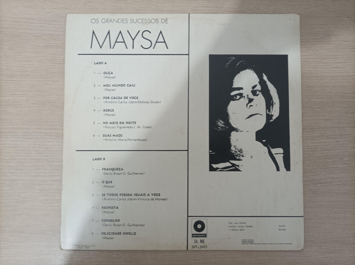 Lp Vinil Maysa Matarazzo Os Grandes Sucessos de